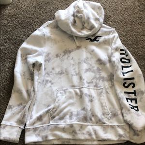 White Hollister Hoodie